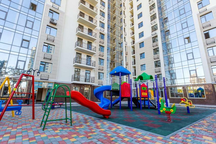 Аппартаменты Вид Моря Аркадия Appartement Odessa Buitenkant foto